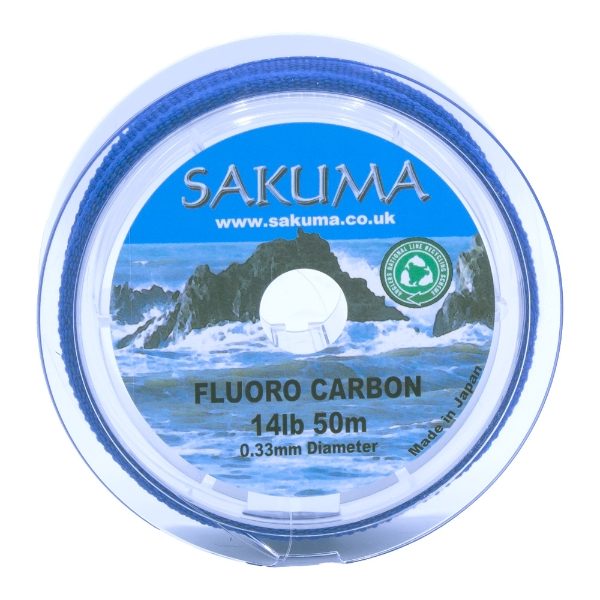 SAKUMA FLUORO CARBON (50m SPOOLS) 14LB