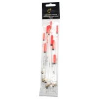 WEIGHTED CRYSTAL WAGGLER FLOAT PACK (10)