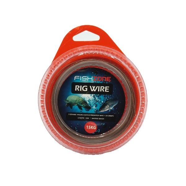 FISHZONE RIG WIRE 15KG