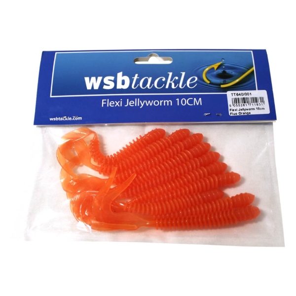 TT640_001 Flexi Jellyworm Fluo Orange