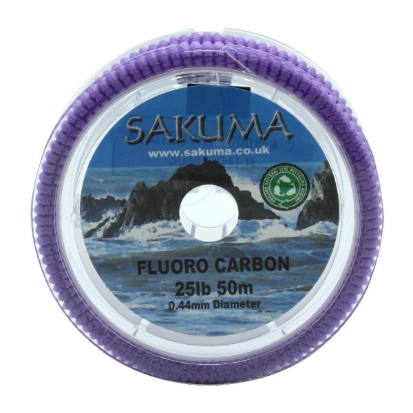 SAKUMA FLUORO CARBON (50m SPOOLS) 25lb