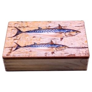 GF230-001 Wooden Box Mackerel