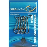 WSB STAINLESS SNAP LINK 6 (1 PK OF 10)
