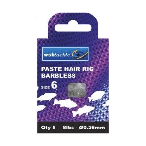 WSB PASTE HAIR RIG 6 (1 PK OF 10)